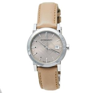 Burberry Beige and Silver Women's Watch
